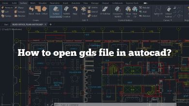 How to open gds file in autocad?