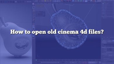 How to open old cinema 4d files?