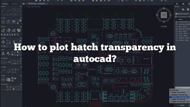 How to plot hatch transparency in autocad?