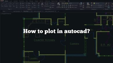 How to plot in autocad?