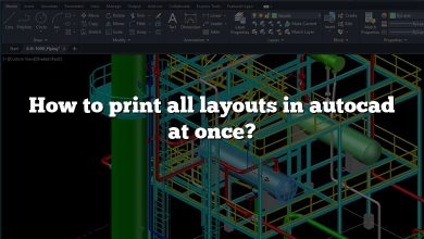 How to print all layouts in autocad at once?