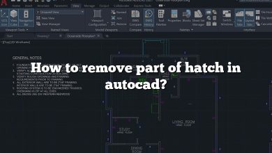 How to remove part of hatch in autocad?