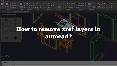 How to remove xref layers in autocad?