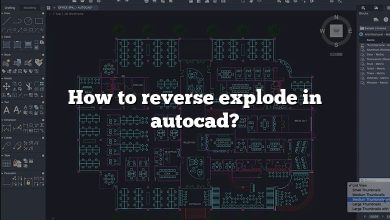 How to reverse explode in autocad?