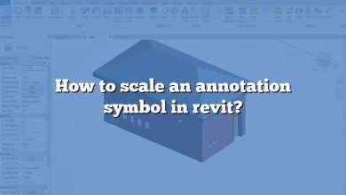 How to scale an annotation symbol in revit?