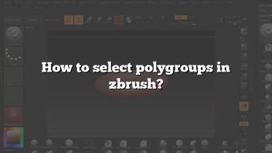 How to select polygroups in zbrush?