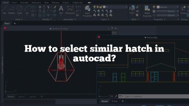 How to select similar hatch in autocad?