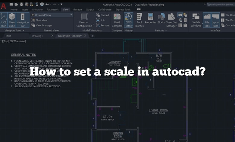 How To Set A Scale In Autocad Caddikt How To Set A Scale In Autocad Caddikt