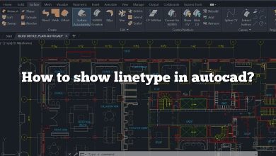 How to show linetype in autocad?