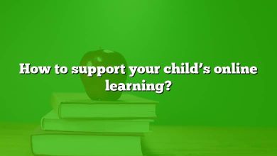 How to support your child’s online learning?