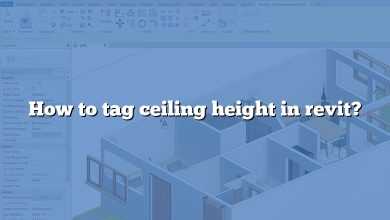 How to tag ceiling height in revit?