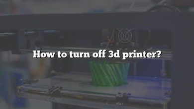 How to turn off 3d printer?