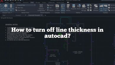 How to turn off line thickness in autocad?