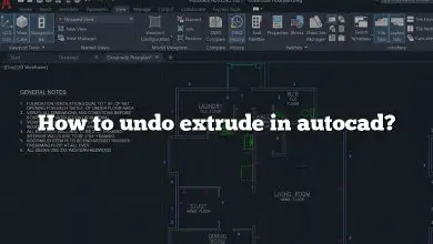 How to undo extrude in autocad?
