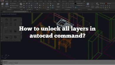 How to unlock all layers in autocad command?