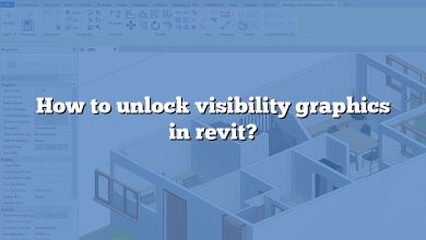 How to unlock visibility graphics in revit?