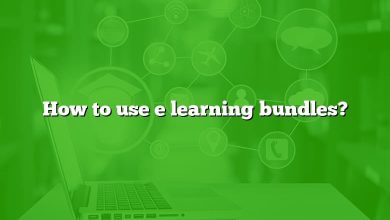 How to use e learning bundles?