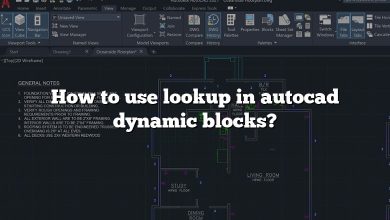 How to use lookup in autocad dynamic blocks?