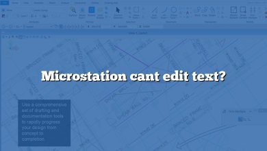 Microstation cant edit text?