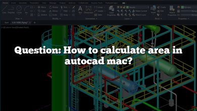 Question: How to calculate area in autocad mac?