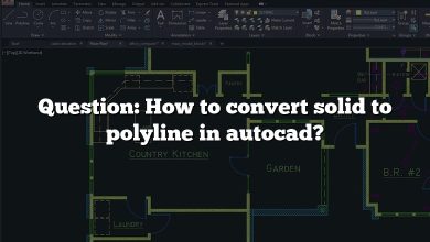 Question: How to convert solid to polyline in autocad?