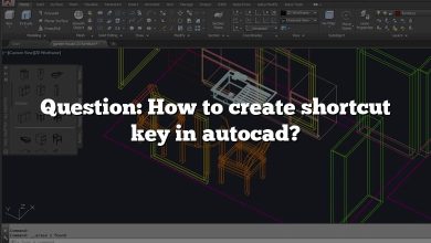 Question: How to create shortcut key in autocad?