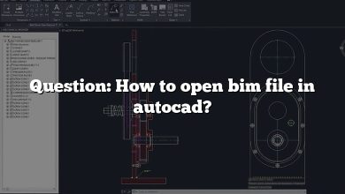 Question: How to open bim file in autocad?