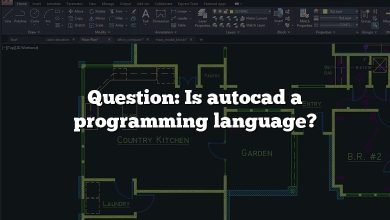 Question: Is autocad a programming language?