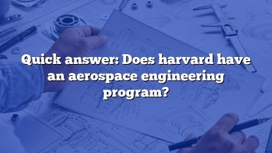 Quick answer: Does harvard have an aerospace engineering program?