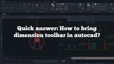 Quick answer: How to bring dimension toolbar in autocad?