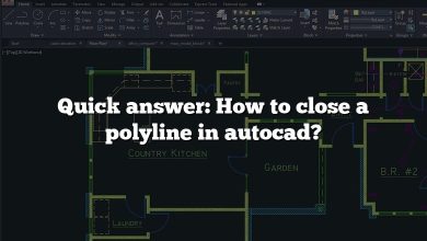 Quick answer: How to close a polyline in autocad?