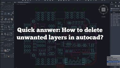 Quick answer: How to delete unwanted layers in autocad?