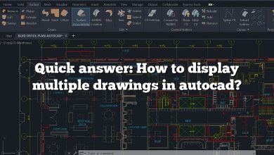 Quick answer: How to display multiple drawings in autocad?