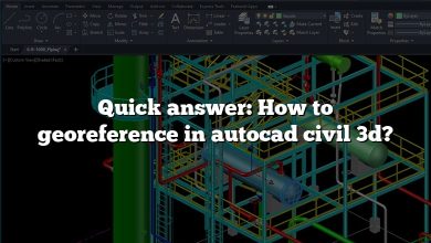 Quick answer: How to georeference in autocad civil 3d?