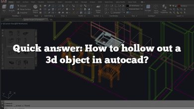 Quick answer: How to hollow out a 3d object in autocad?
