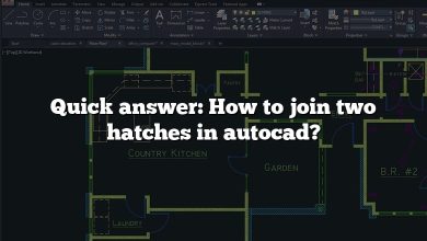 Quick answer: How to join two hatches in autocad?