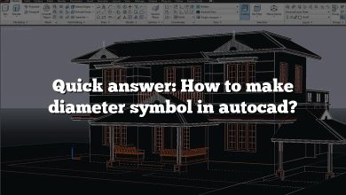 Quick answer: How to make diameter symbol in autocad?