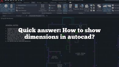 Quick answer: How to show dimensions in autocad?