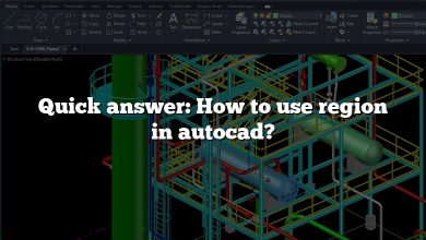 Quick answer: How to use region in autocad?