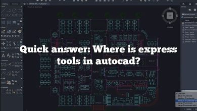 Quick answer: Where is express tools in autocad?