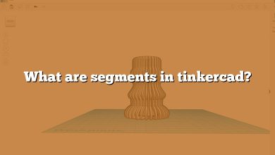 What are segments in tinkercad?