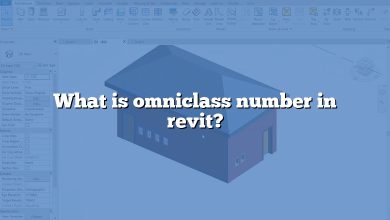 What is omniclass number in revit?