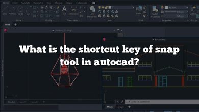 What is the shortcut key of snap tool in autocad?