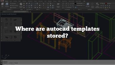 Where are autocad templates stored?