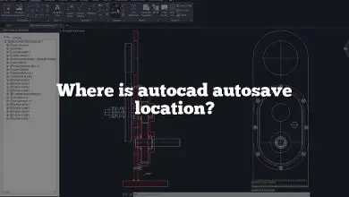 Where is autocad autosave location?