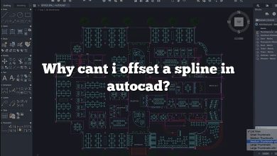 Why cant i offset a spline in autocad?