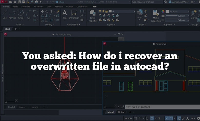 You asked: How do i recover an overwritten file in autocad? - CADdikt