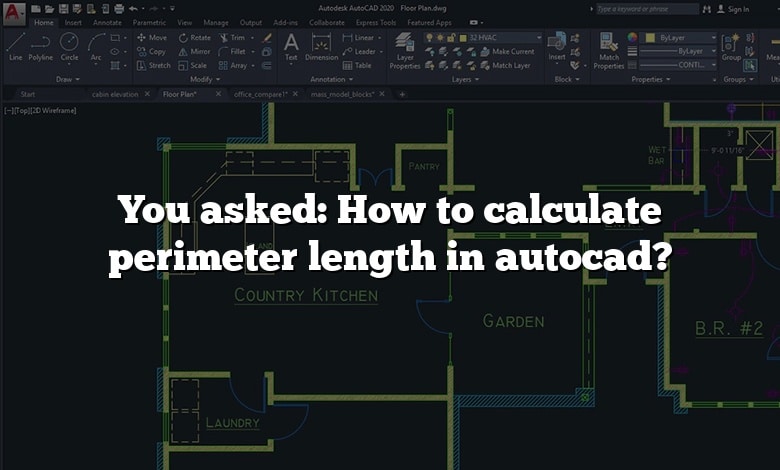You asked: How to calculate perimeter length in autocad? - CADdikt