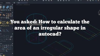 You asked: How to calculate the area of an irregular shape in autocad?