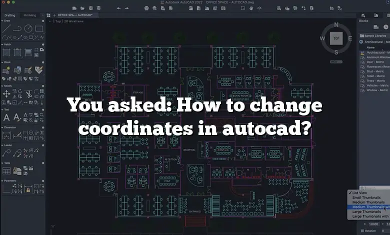 You asked: How to change coordinates in autocad? - CADdikt